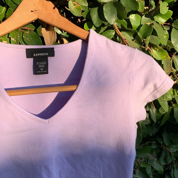 90s style lavender top! - Picture 3 of 4